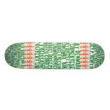 AM Radio " Leaders" Skate Board