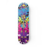AM Radio "Skulls & Mics" skateboards