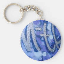 aM-tR Blue Keychain