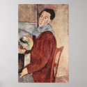 Amadeo Modigliani - Self Portrait 1919 Oil Canvas posters