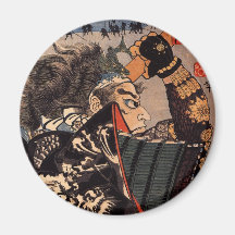 Amakasu Omi no Kami Magnets