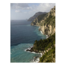 Amalfi Coast line Post Card