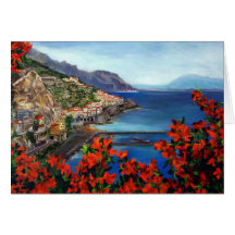 Amalfi Coast Notecard