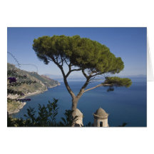 Amalfi coast, Ravello, Campania, Italy Cards