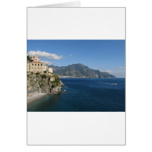 Amalfi Coast view toward Majori Card