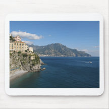 Amalfi Coast view toward Majori Mousepads