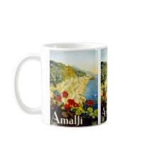 "Amalfi" Vintage Travel Poster Mug