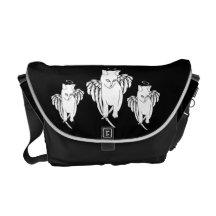 Amanda Angel Kitty Courier Bag