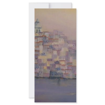 AMANHECER / MORNING IN LISBON FULL COLOR RACK CARD by isabelalfarrobinha