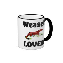 Amant de belette tasse