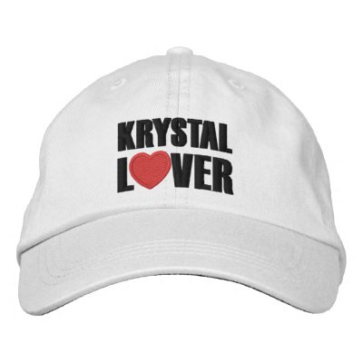 Amant de Krystal Casquettes Brodées Amant de Krystal Casquettes Brodées