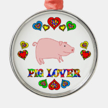 Amant de porc ornements