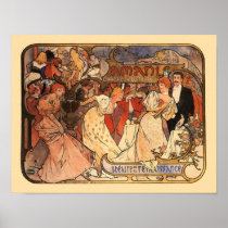 Amants, Alphonse Mucha