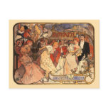 Amants, Alphonse Mucha Postcard