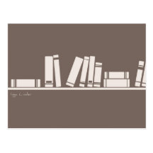 Amants de livres ! carte postale