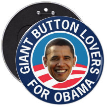 Amants géants de bouton pour Obama Badge