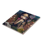 "Amara and the Book" Tile tiles