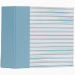 Amara Stripe Cornflower Binder
