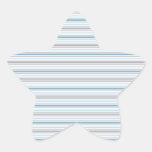 Amara Stripe Cornflower Star Sticker