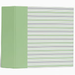 Amara Stripe pistachio Binder
