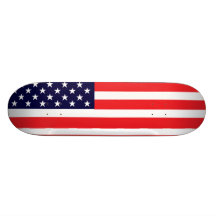 AMARICAN AMERICAN Hyphenated Skated Skateboard Deck