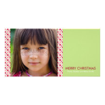 Amaryllis Stars :: Christmas Photocard Customized Photo Card