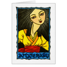 Amaterasu Greeting Card