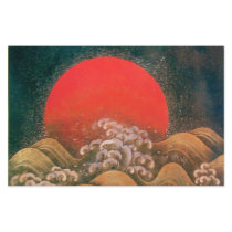 AMATERASU , SUN GODDESS ,red black brown Stationery