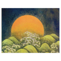 AMATERASU , SUN GODDESS , yellow green black Personalized Letterhead