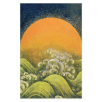 AMATERASU , SUN GODDESS , yellow green black Customized Stationery