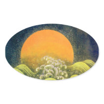 AMATERASU , SUN GODDESS ,yellow green black Stickers