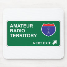 Amateur Radio Next Exit Mouse Pads