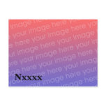 Amateur Radio QSL Card Template postcards