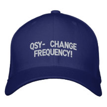 Amateur Radio QSY Hat Embroidered Hats