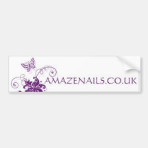 Amaze Nails Bumper Sticker