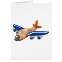 Amazing Airplane Greeting Card