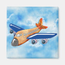 Amazing Airplane Magnet