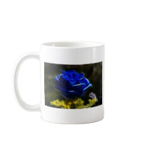Amazing And Unique Blue Rose Coffee Mugs