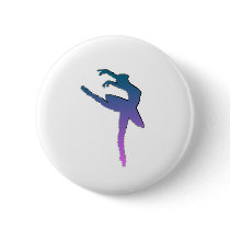 Amazing Ballerina Graphic Pin