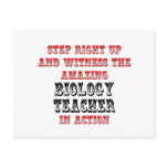 Amazing Biology Teacher In Action