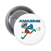 Amazing Boy Hero Buttons
