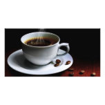 Amazing coffee photo-1 custom photo card