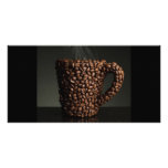 Amazing coffee photo-3 photo cards