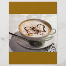 Amazing coffee photo flyer