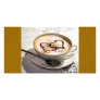 Amazing coffee photo photo card template