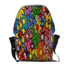 Amazing Colourful Floral Messenger Bag