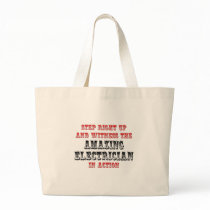 Amazing Electrician In Action Bags
