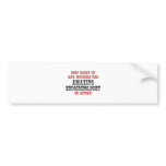 Amazing Endocrinologist In Action Bumper Sticker