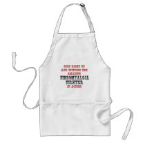 Amazing Fibromyalgia Fighter In Action Aprons