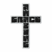 Amazing Grace Cross Embroidered Hoody